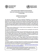 JECFA99 summary report