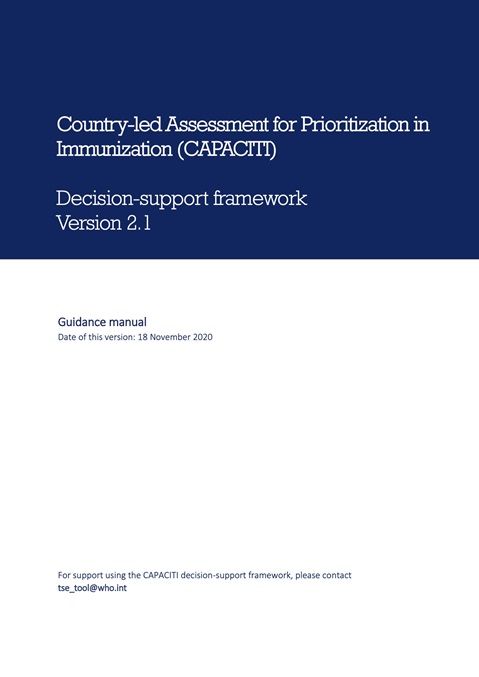 CAPACITI decision support tool manual