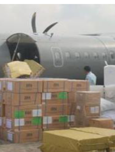 WHO IEHKs being loaded in Myanmar for prepositioning